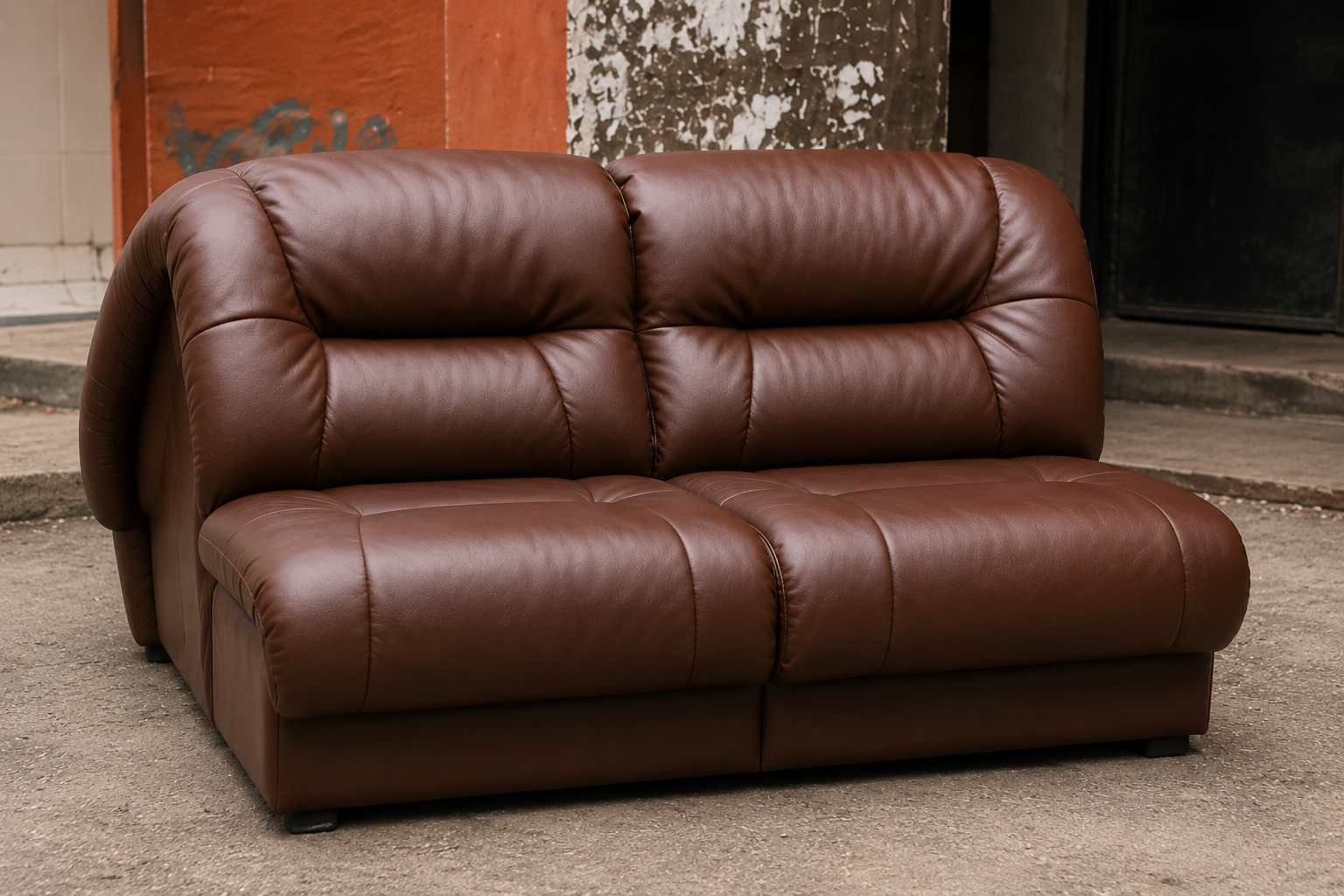 Sofa Poshish before repair